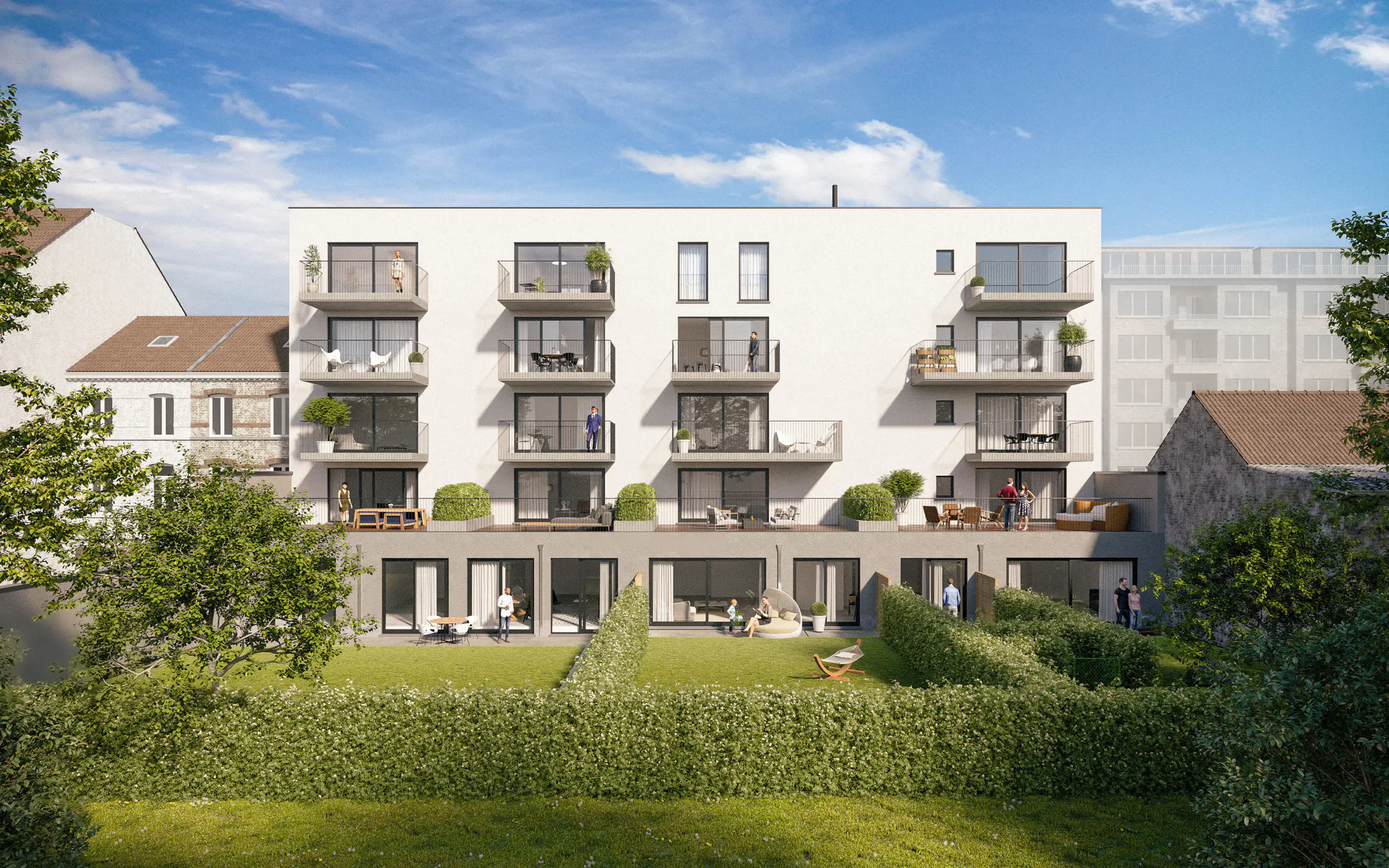 Picture 1 of 4 for Penthouse with three bedrooms in Evere