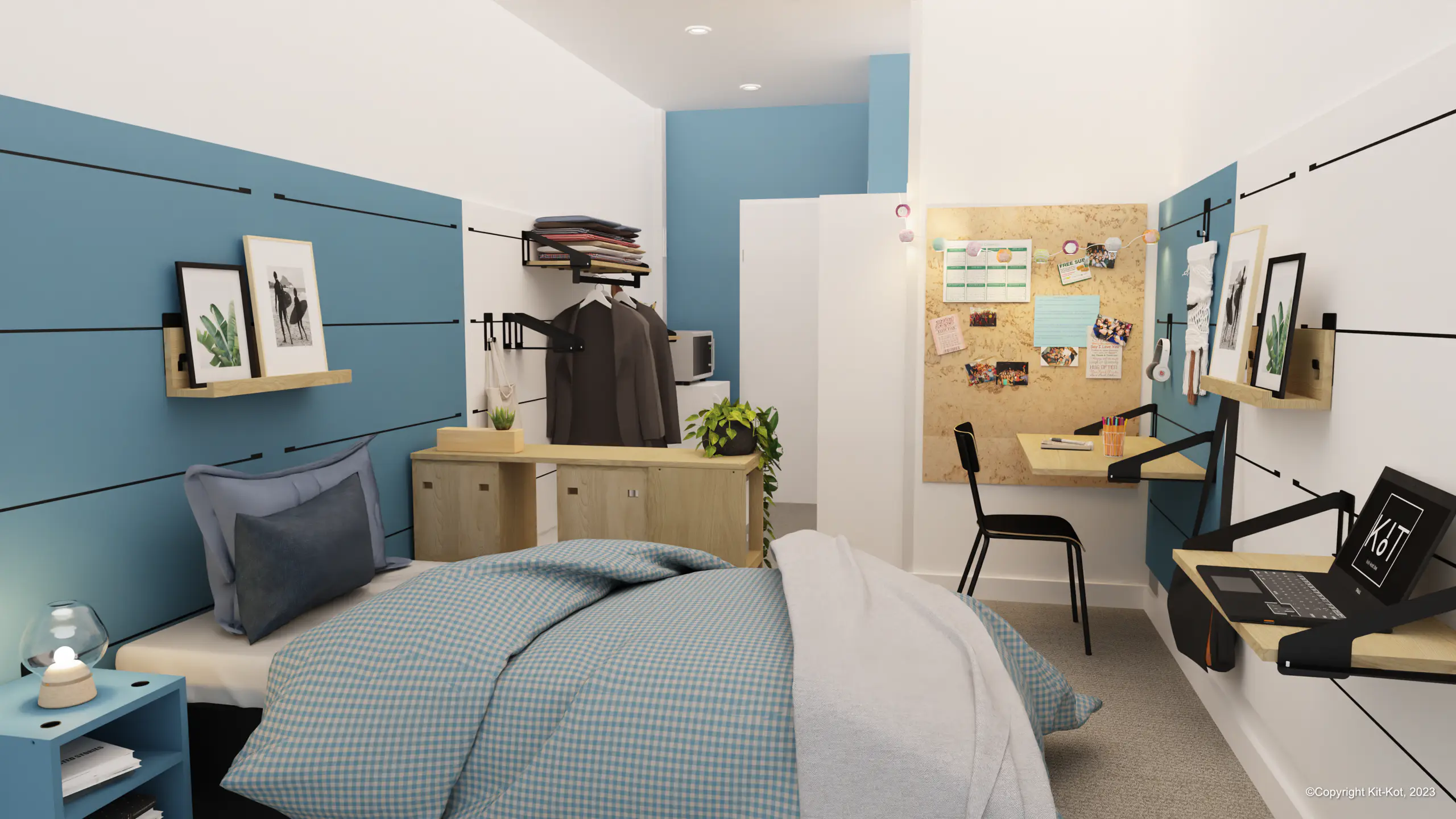 Picture 2 of 4 for Flat with three bedrooms in Anderlecht