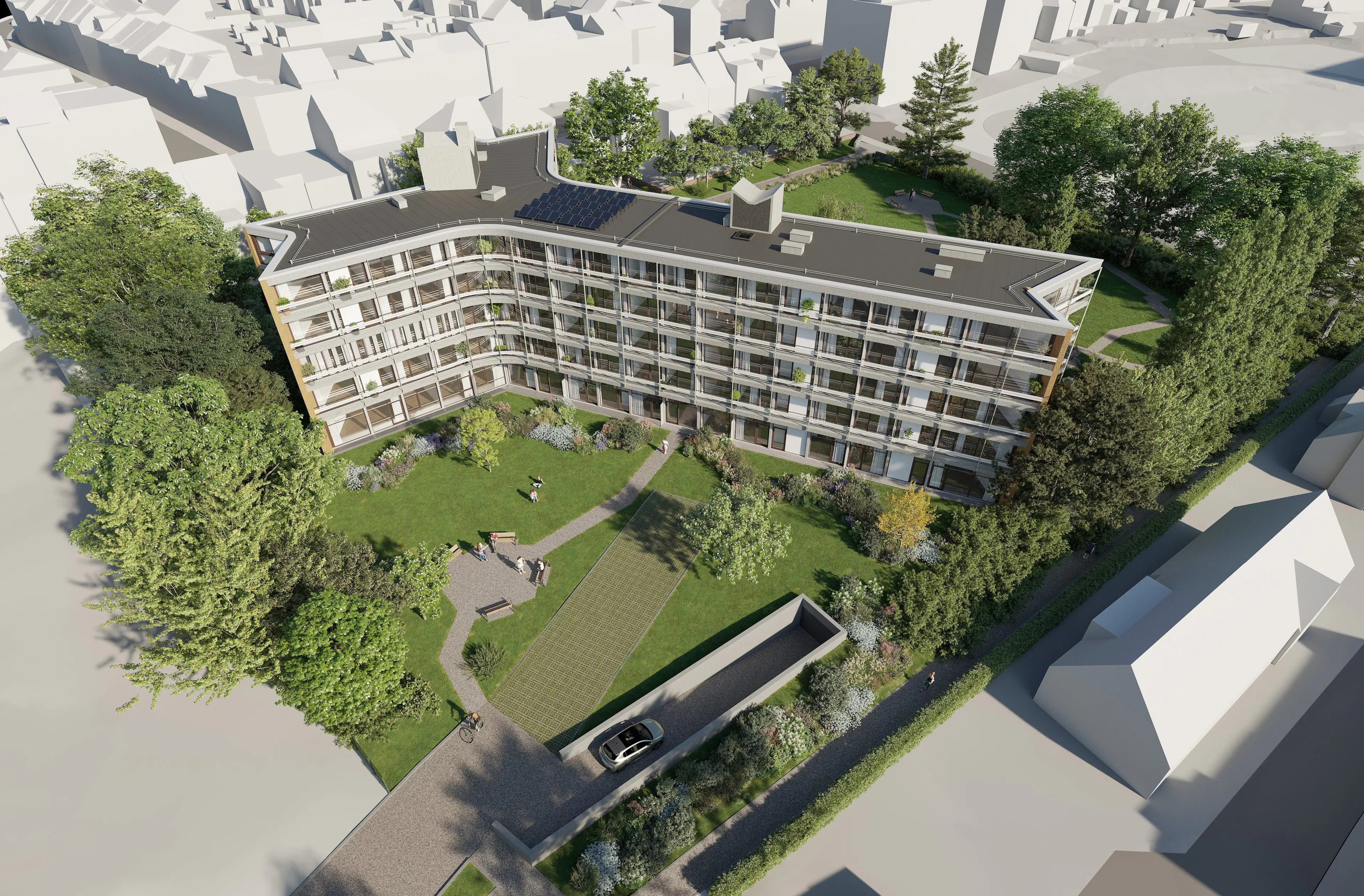 Picture 4 of 4 for Flat with three bedrooms in Berchem-Sainte-Agathe