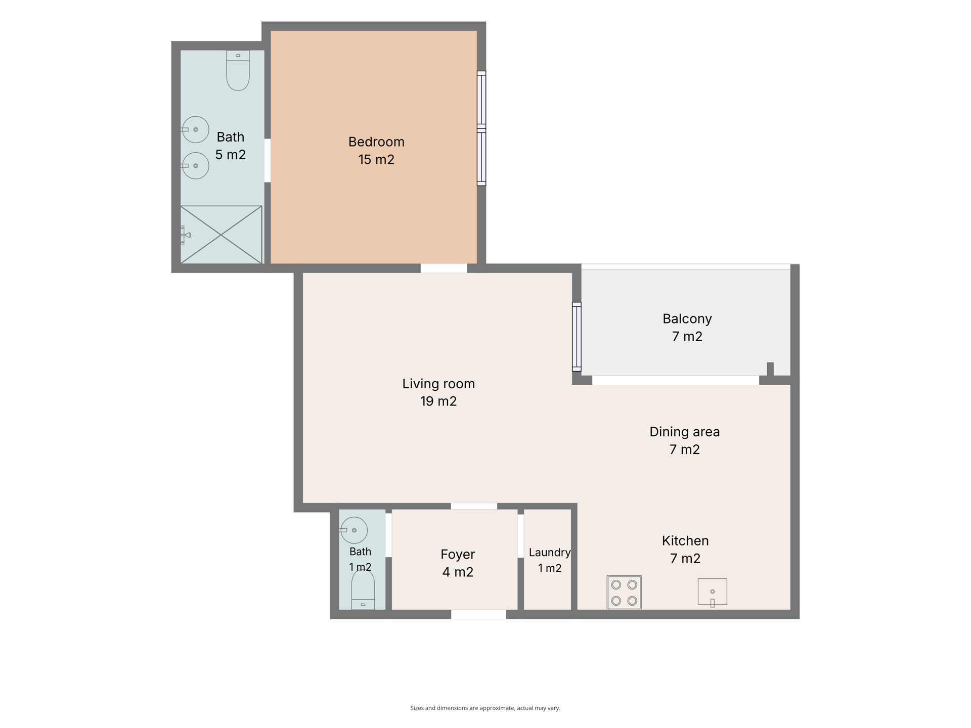 Photo 4 sur 4 pour Appartement d'une chambre à Auderghem