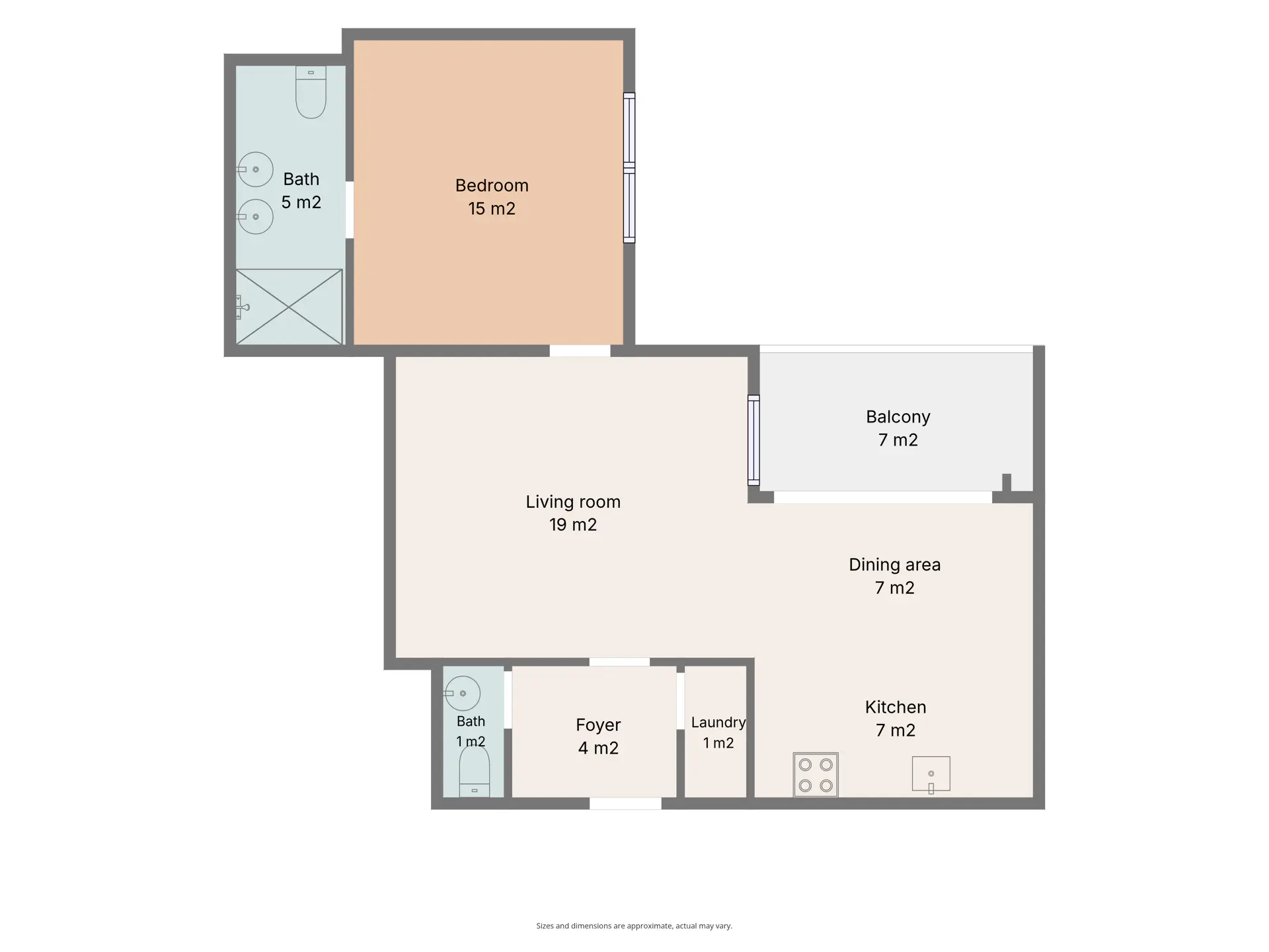 Photo 4 sur 4 pour Appartement d'une chambre à Auderghem