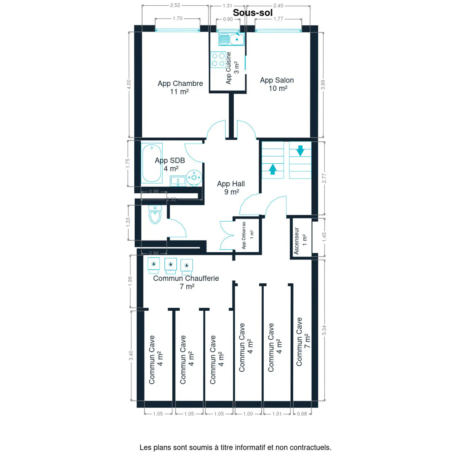 Picture 3 of 4 for Flat with one bedroom in Liège