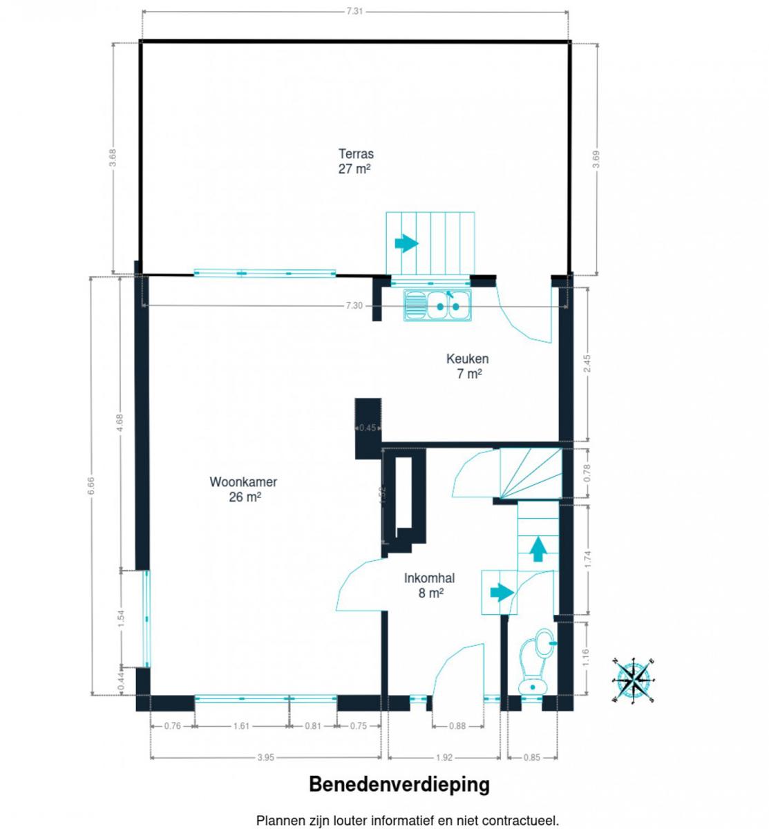 Picture 2 of 4 for House with three bedrooms in Dilbeek