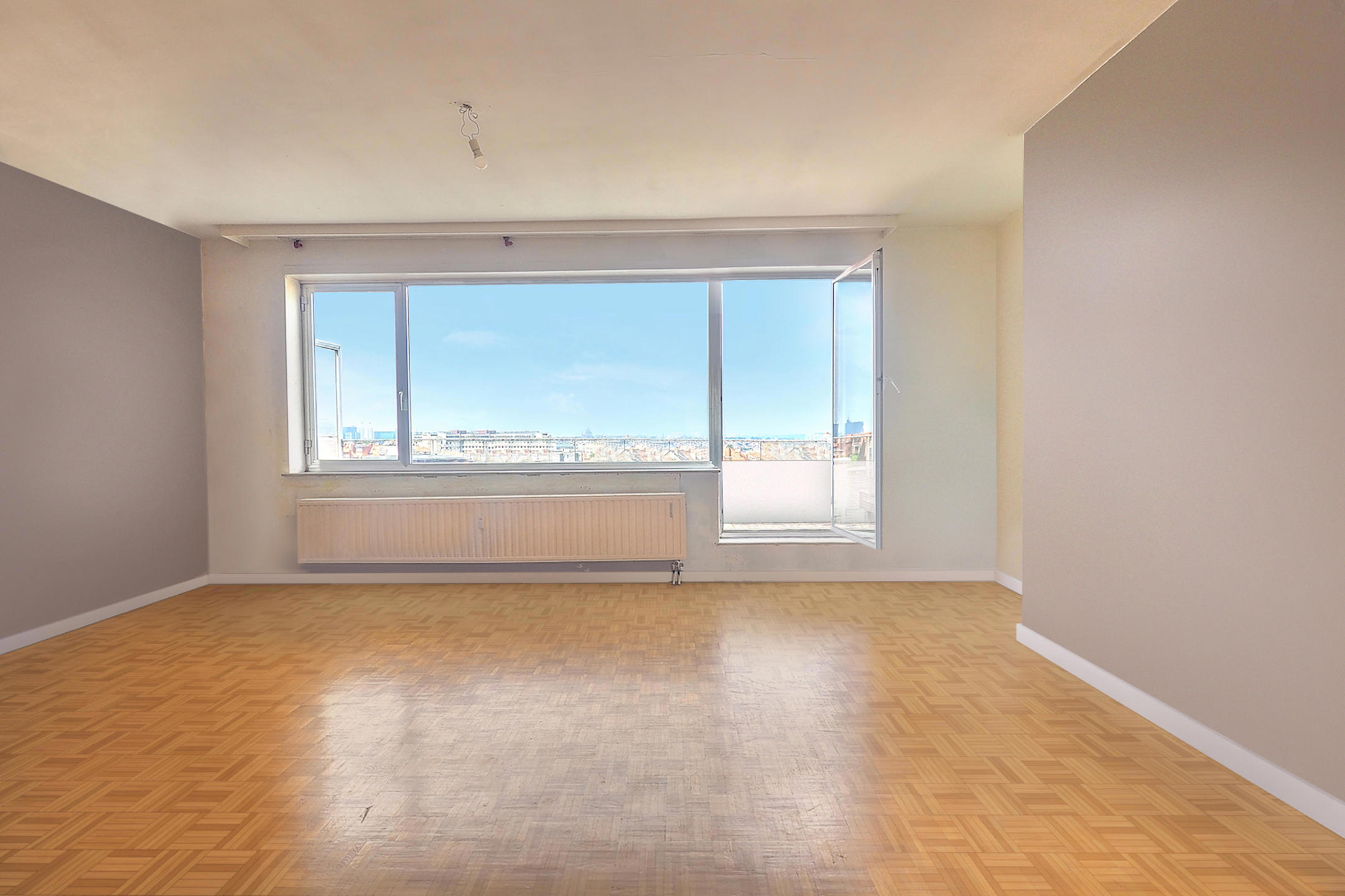 Photo 3 sur 4 pour Penthouse d'une chambre à Schaerbeek