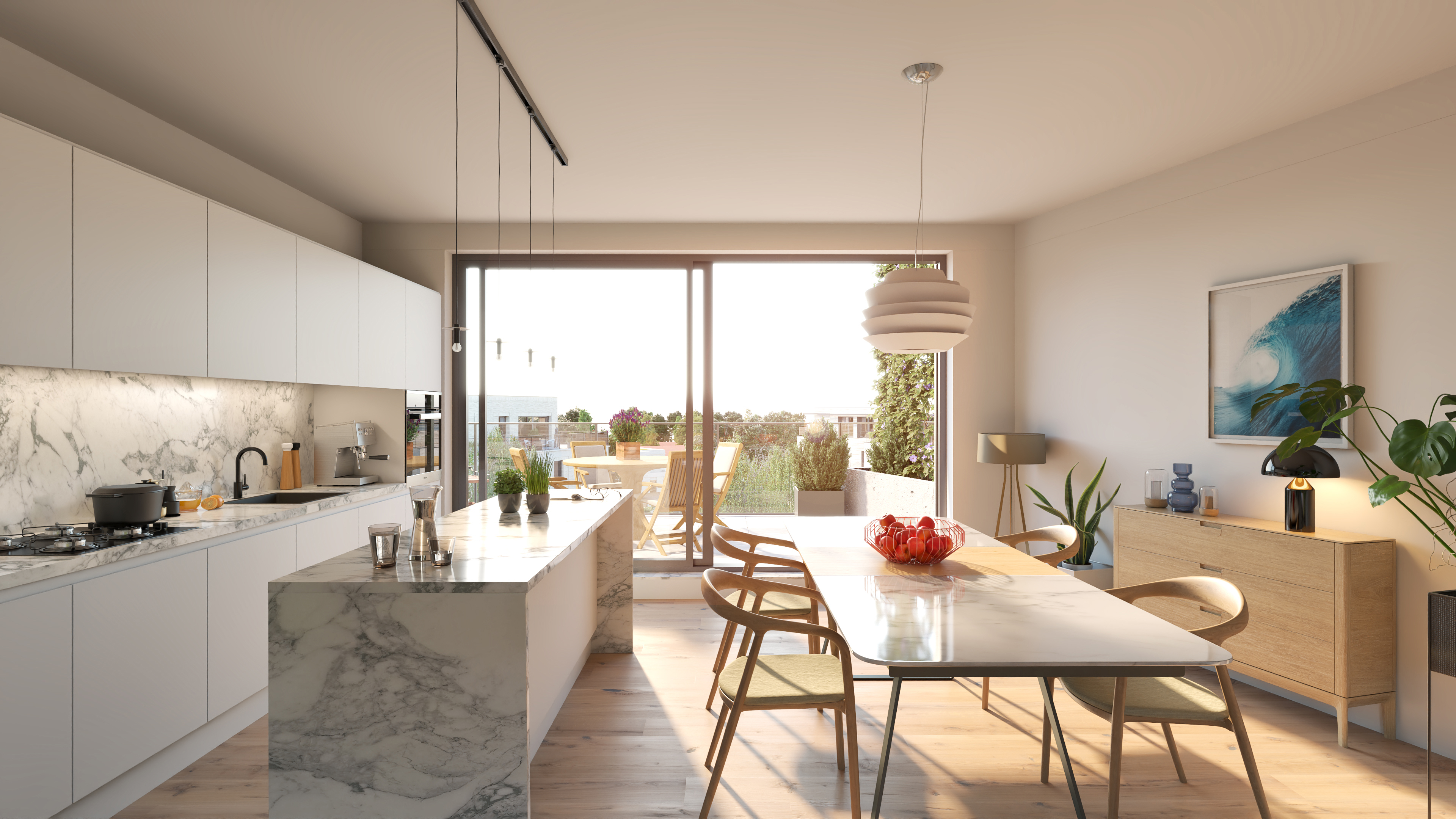 Picture 1 of 3 for Flat with three bedrooms in Ukkel