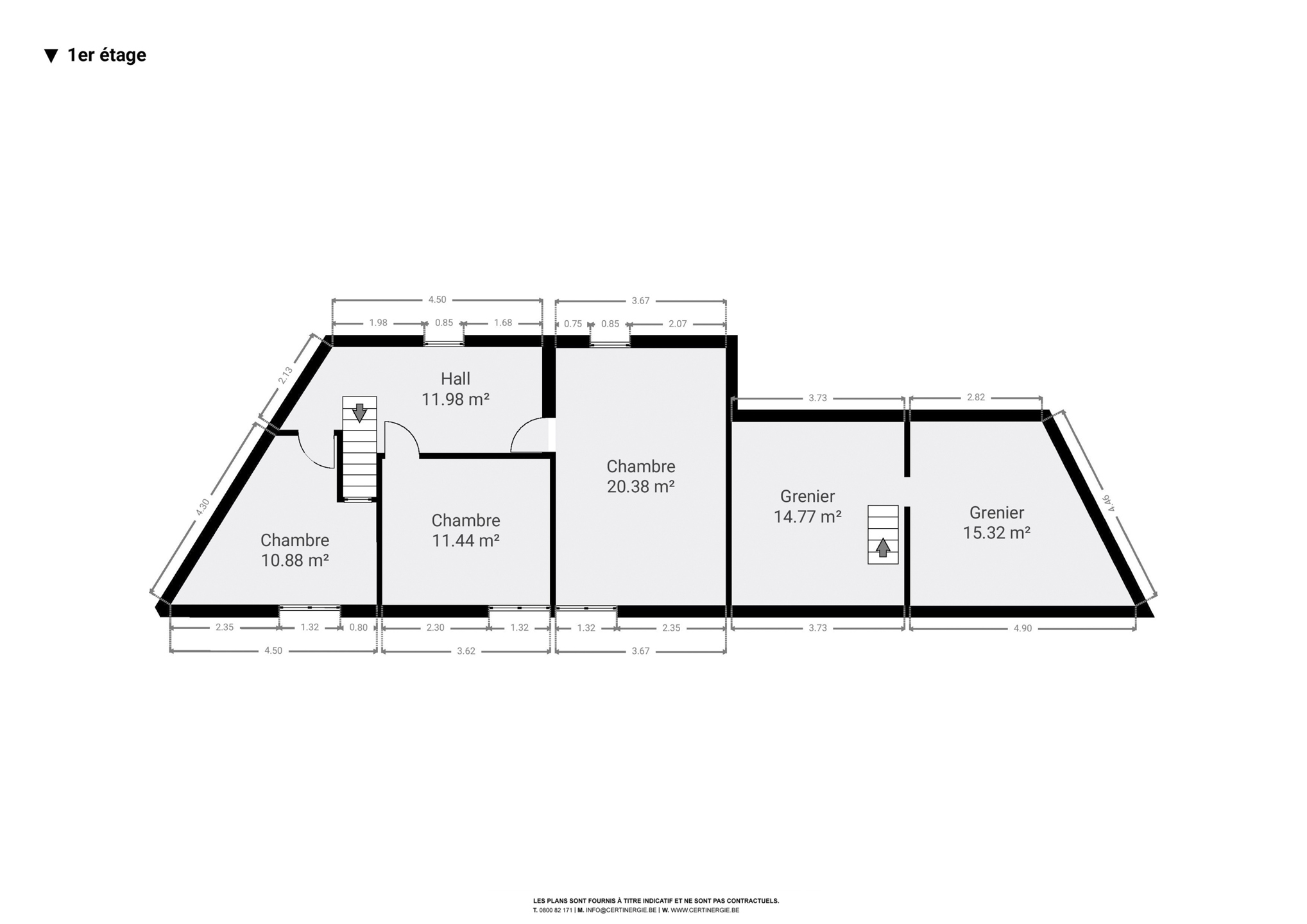 Picture 4 of 4 for House with three bedrooms in Enghien