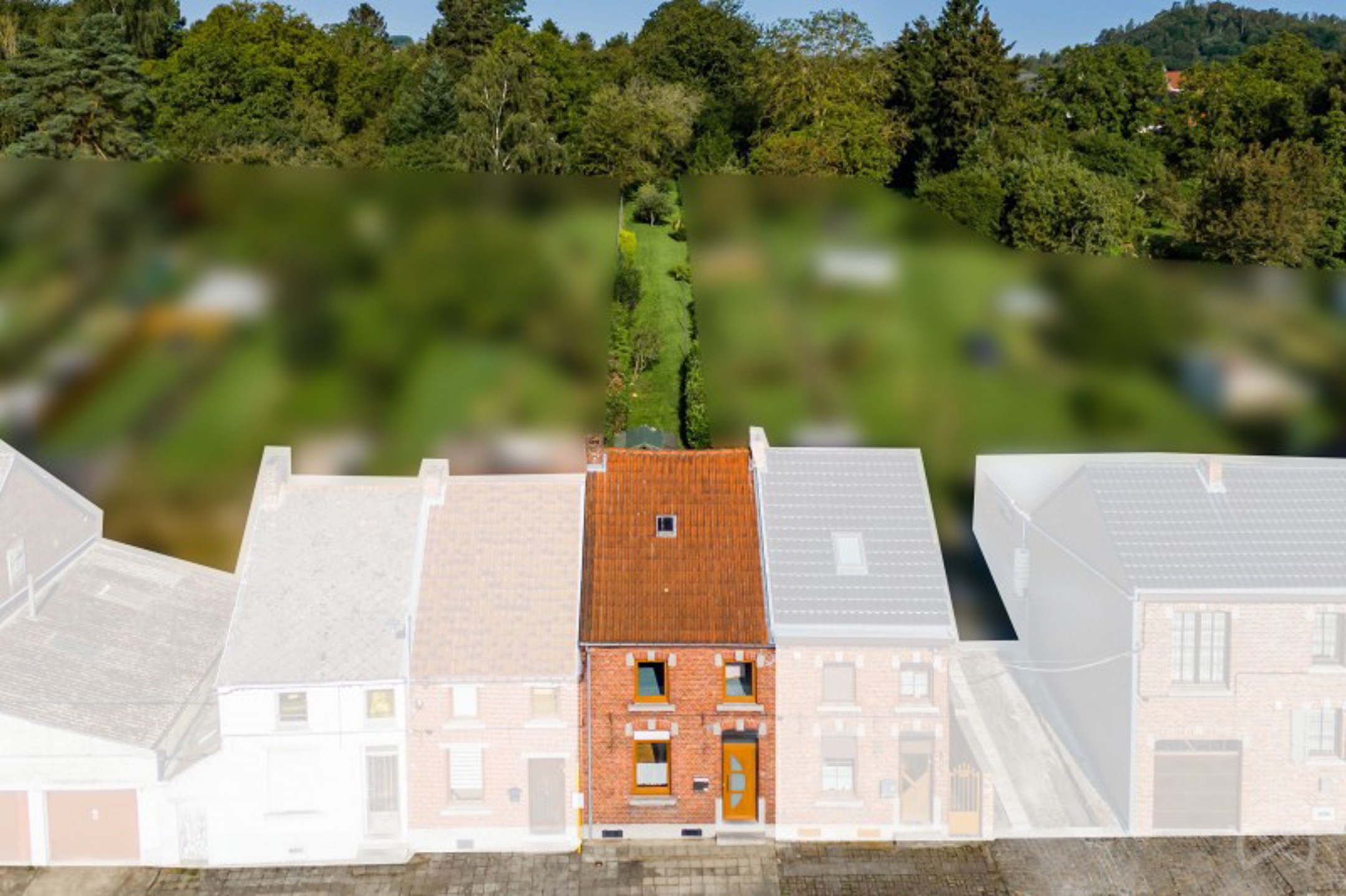 Photo 1 sur 4 pour Maison de deux chambres à Wasmes 