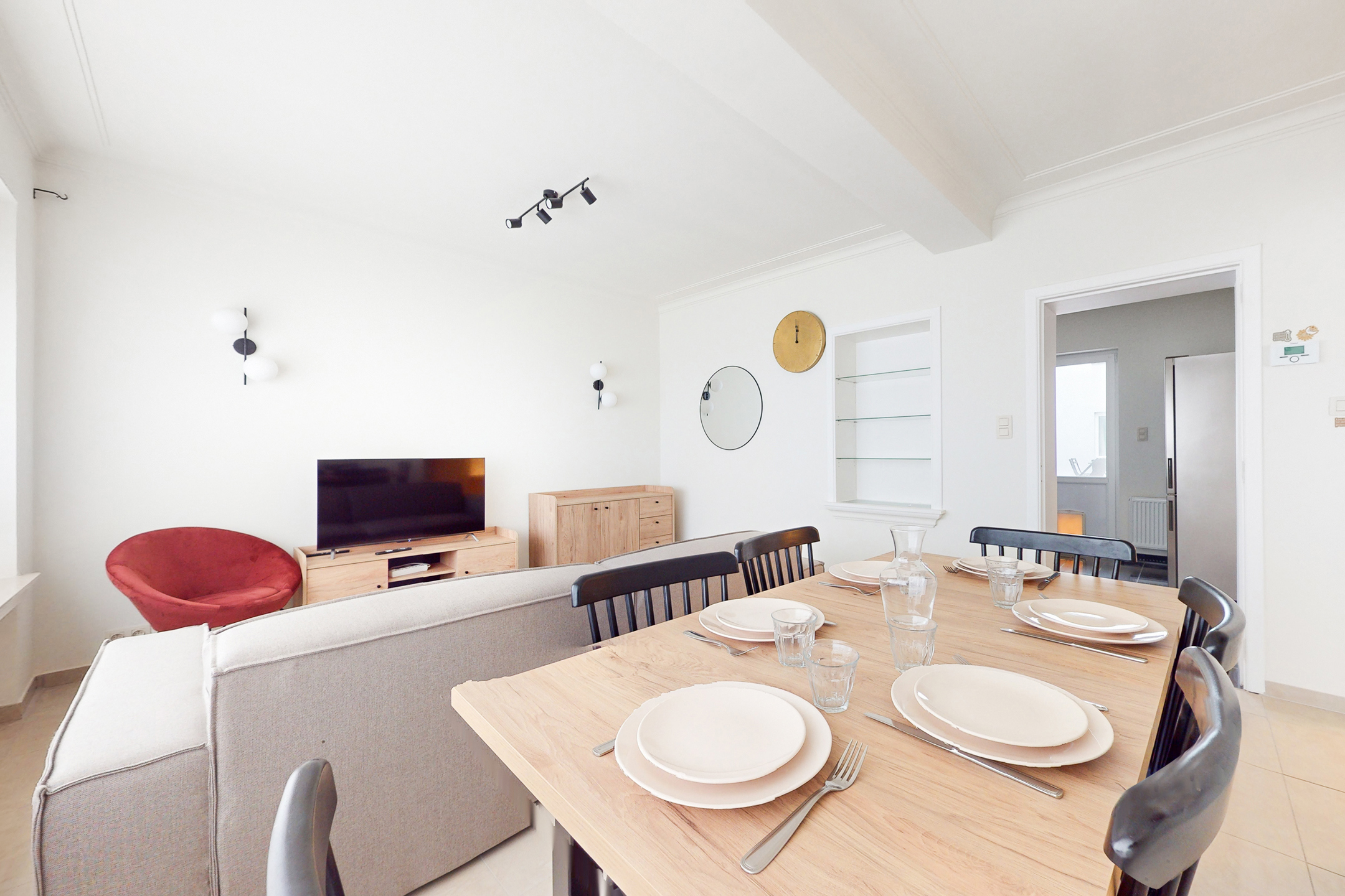 Picture 3 of 3 for Flat with five bedrooms in Jette