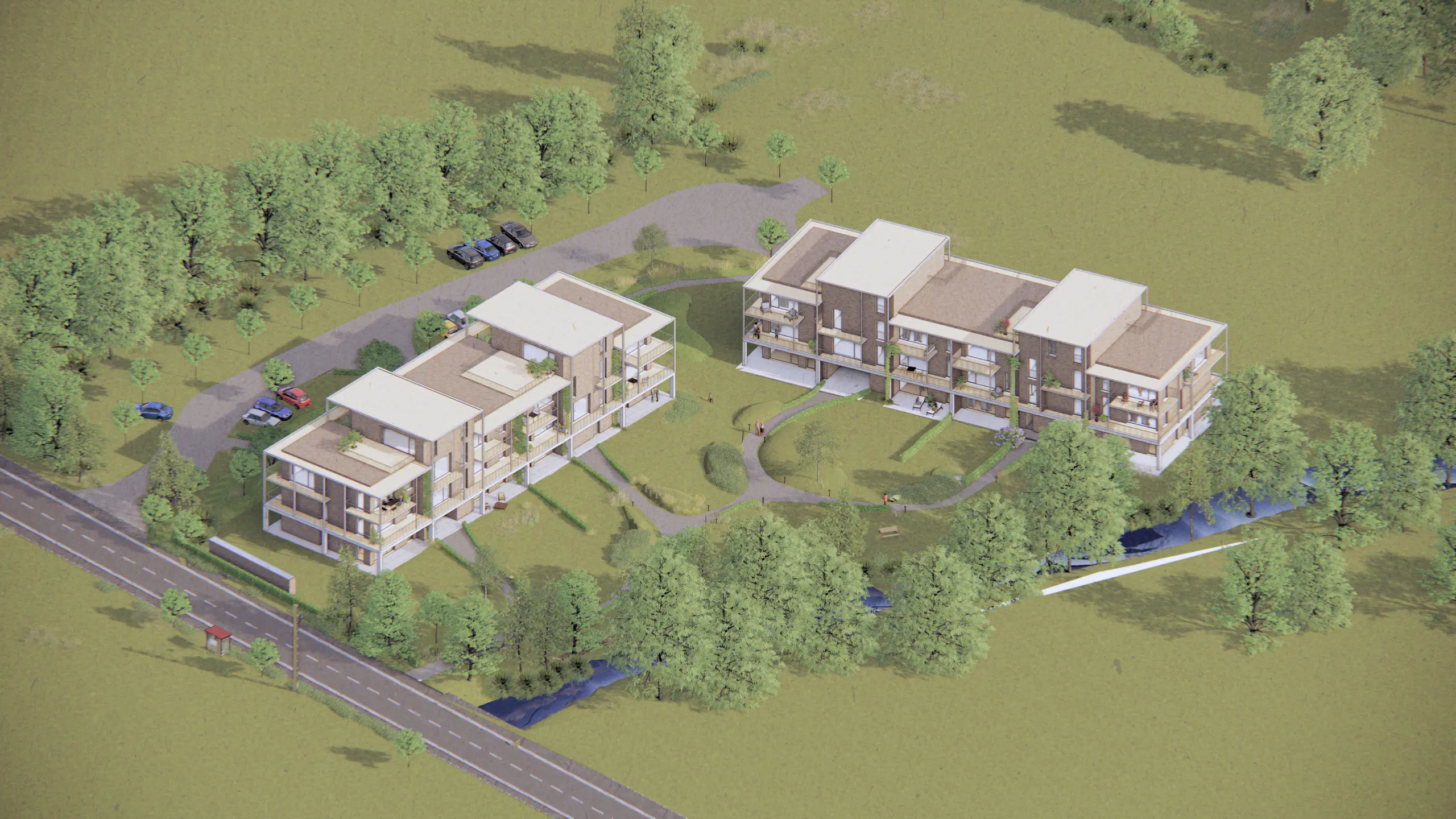 Picture 1 of 4 for Flat with two bedrooms in Fernelmont