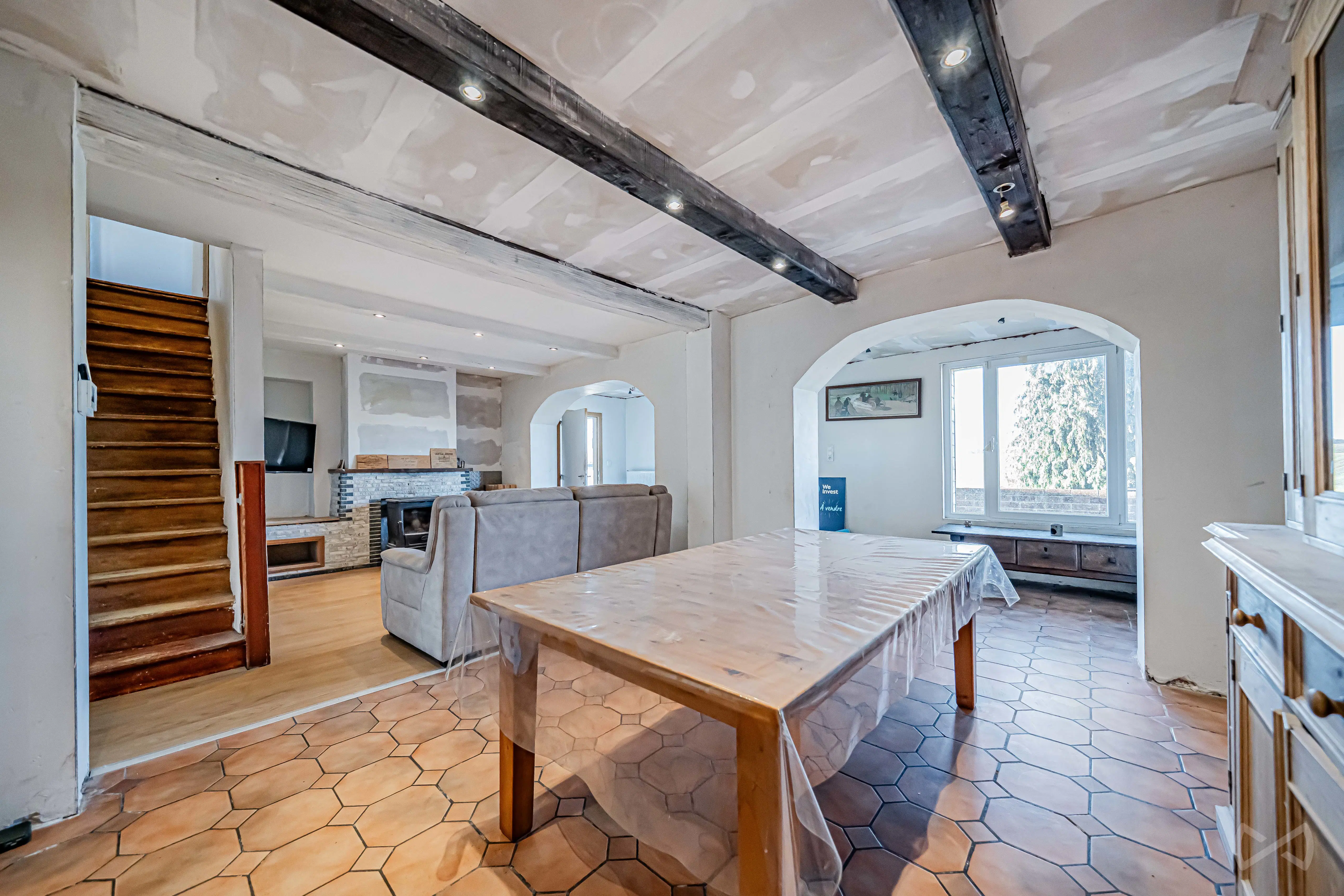 Photo 2 sur 4 pour Maison de trois chambres à Hanzinelle