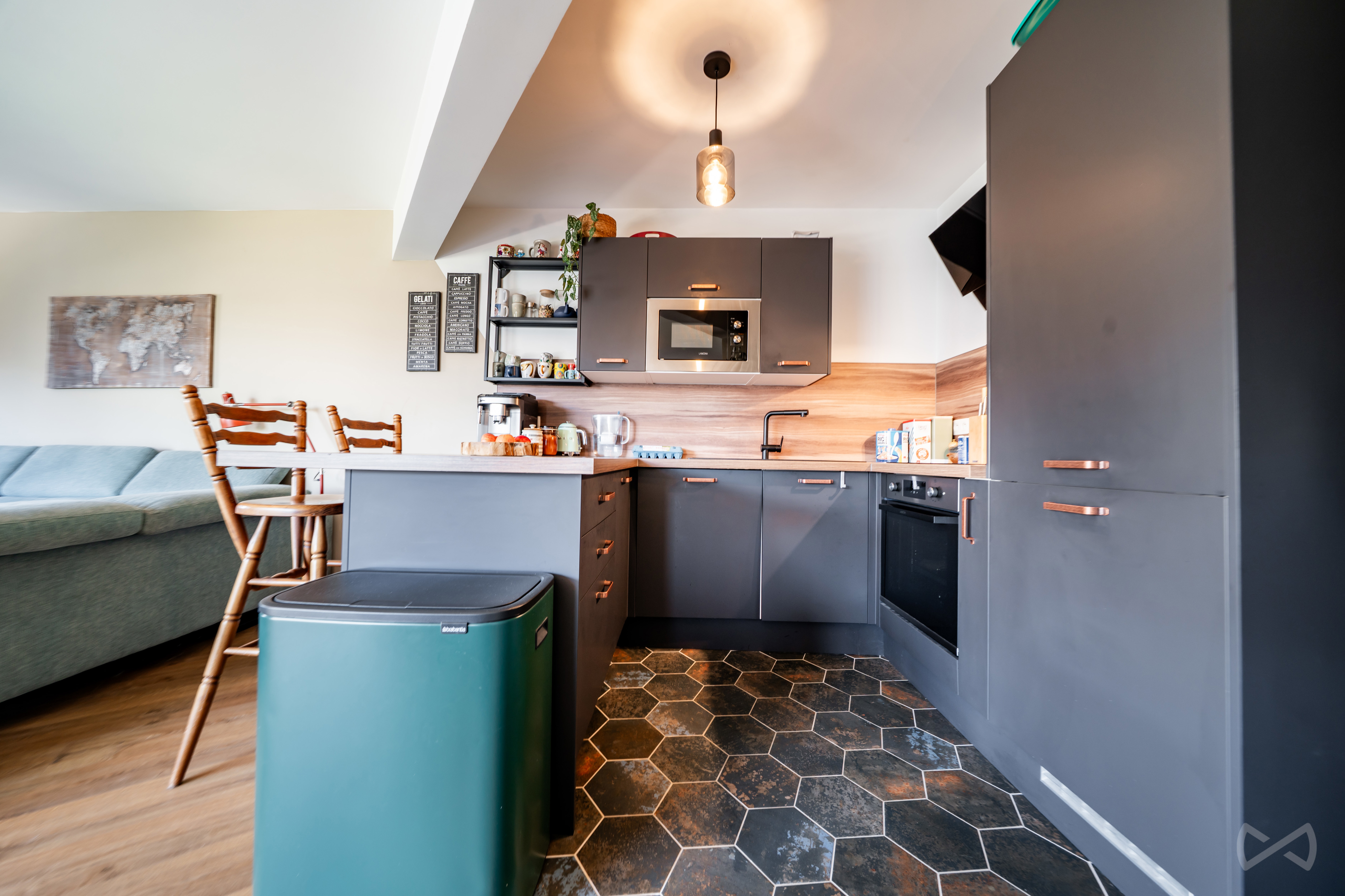 Picture 2 of 4 for Penthouse with two bedrooms in Koekelberg