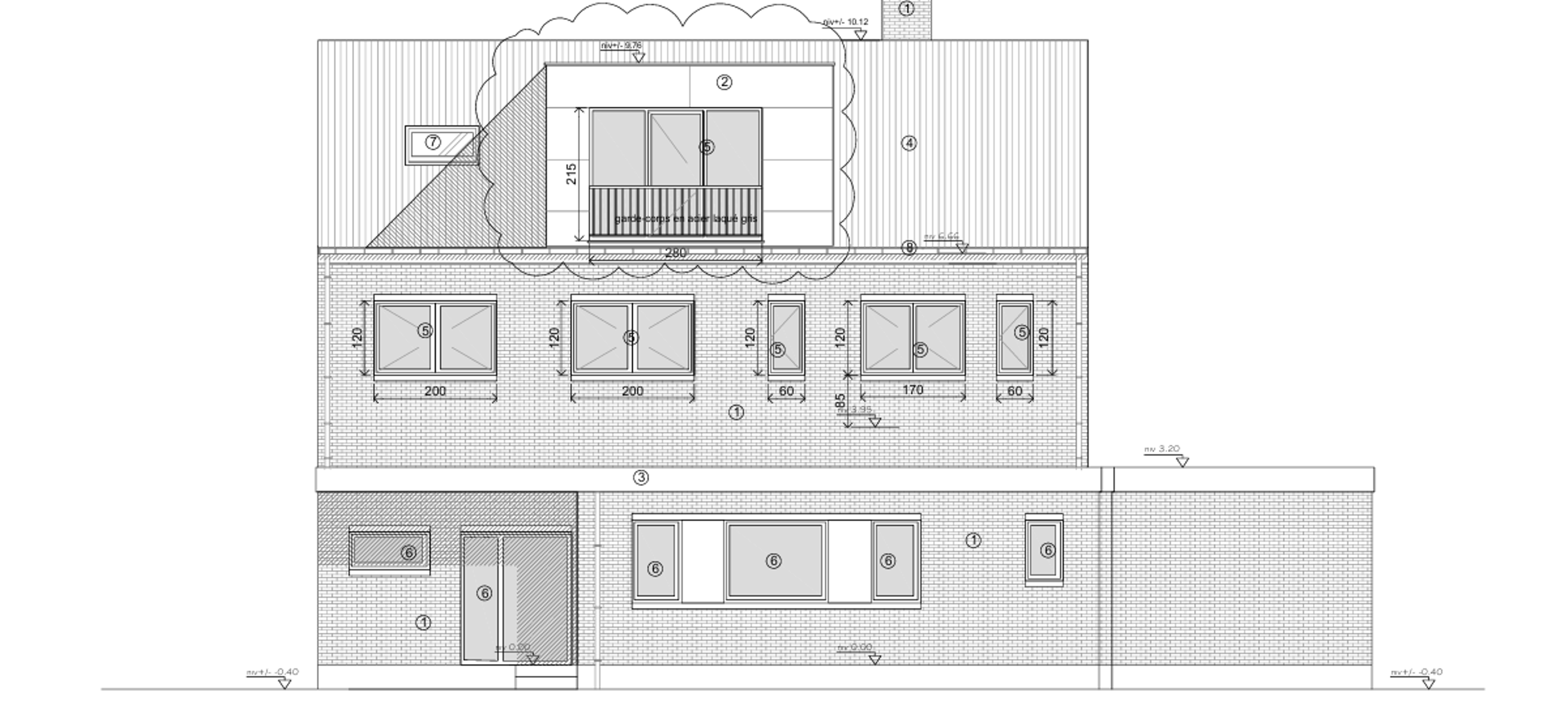 Photo 1 sur 4 pour Immeuble mixte de cinq chambres à Orp-jauche