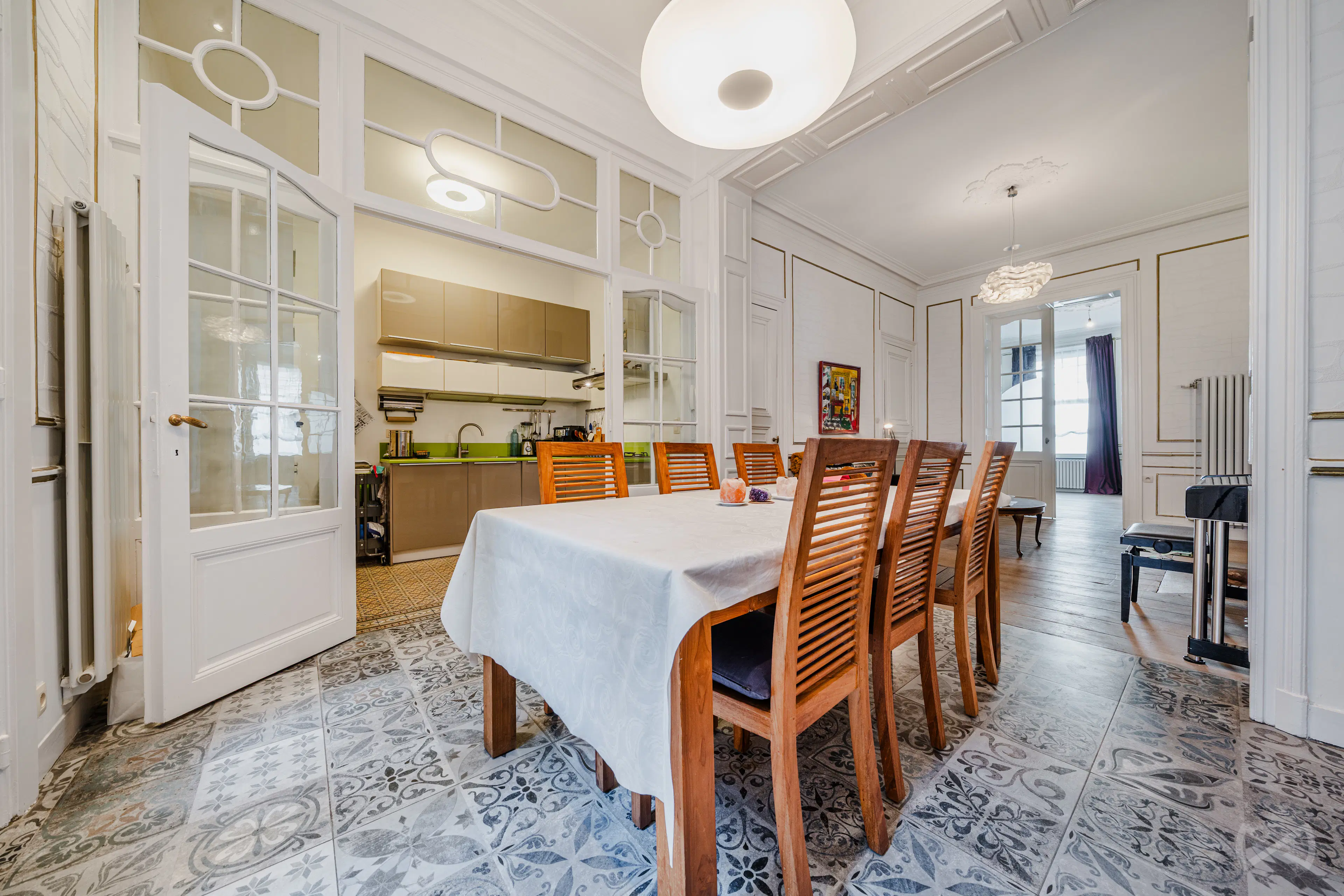 Photo 2 sur 4 pour Maison de maître de six chambres à Liège