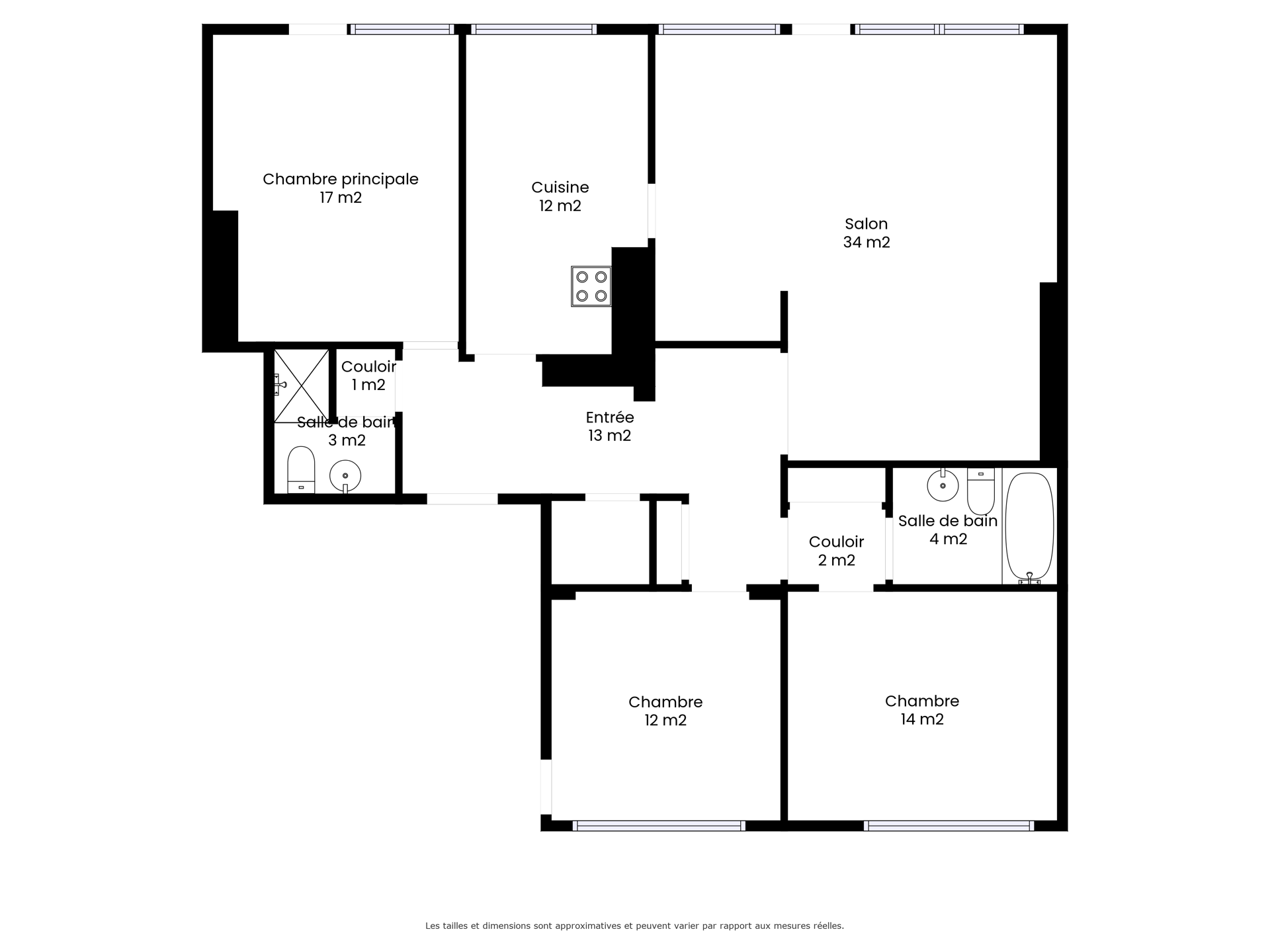 Picture 1 of 2 for Flat with three bedrooms in La Louvière