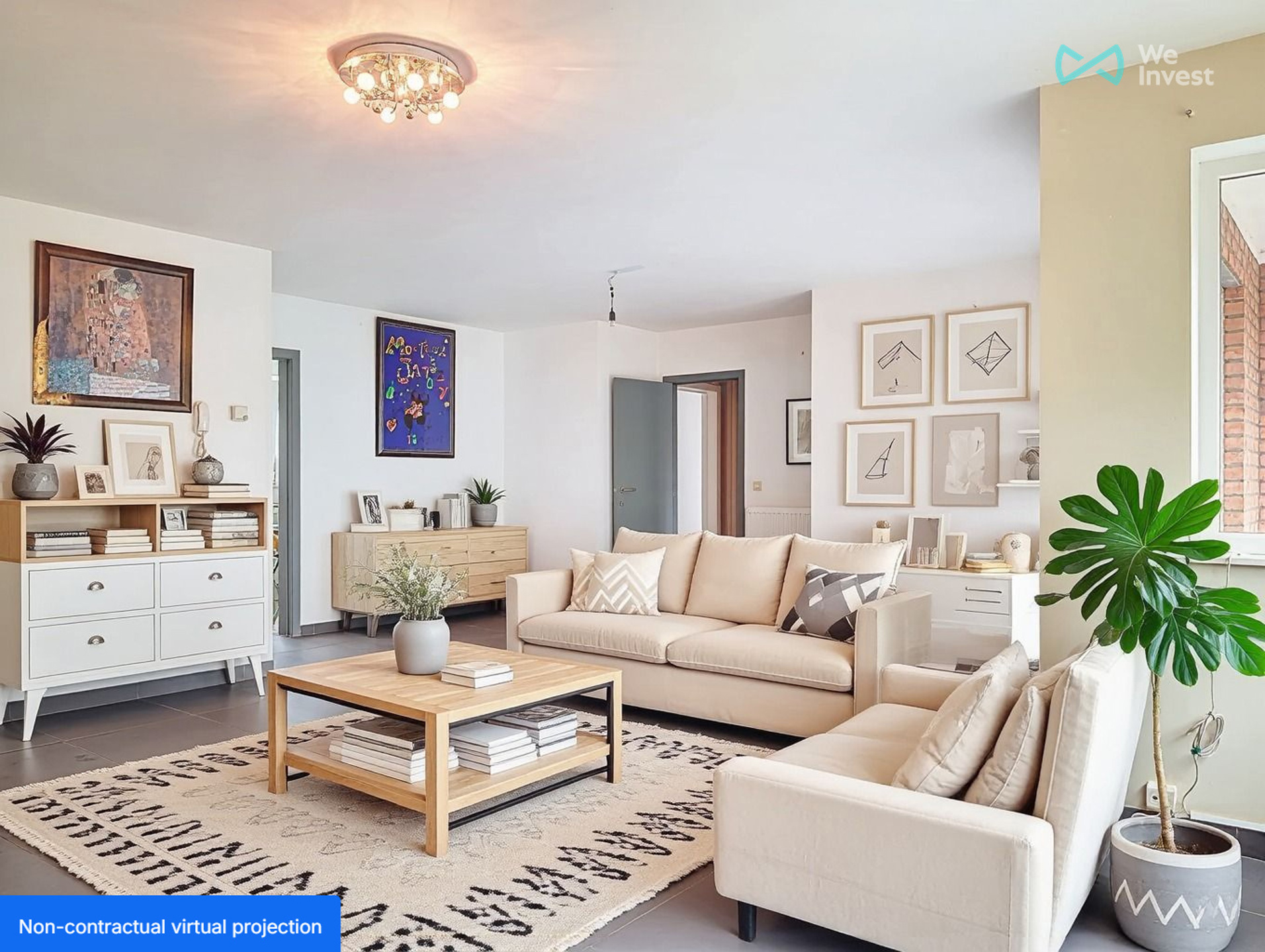 Picture 3 of 3 for Flat with two bedrooms in Vilvoorde