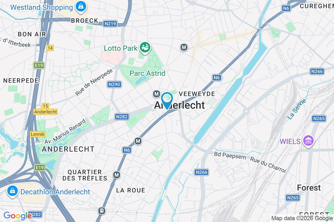 Picture 1 of 3 for Flat with two bedrooms in Anderlecht