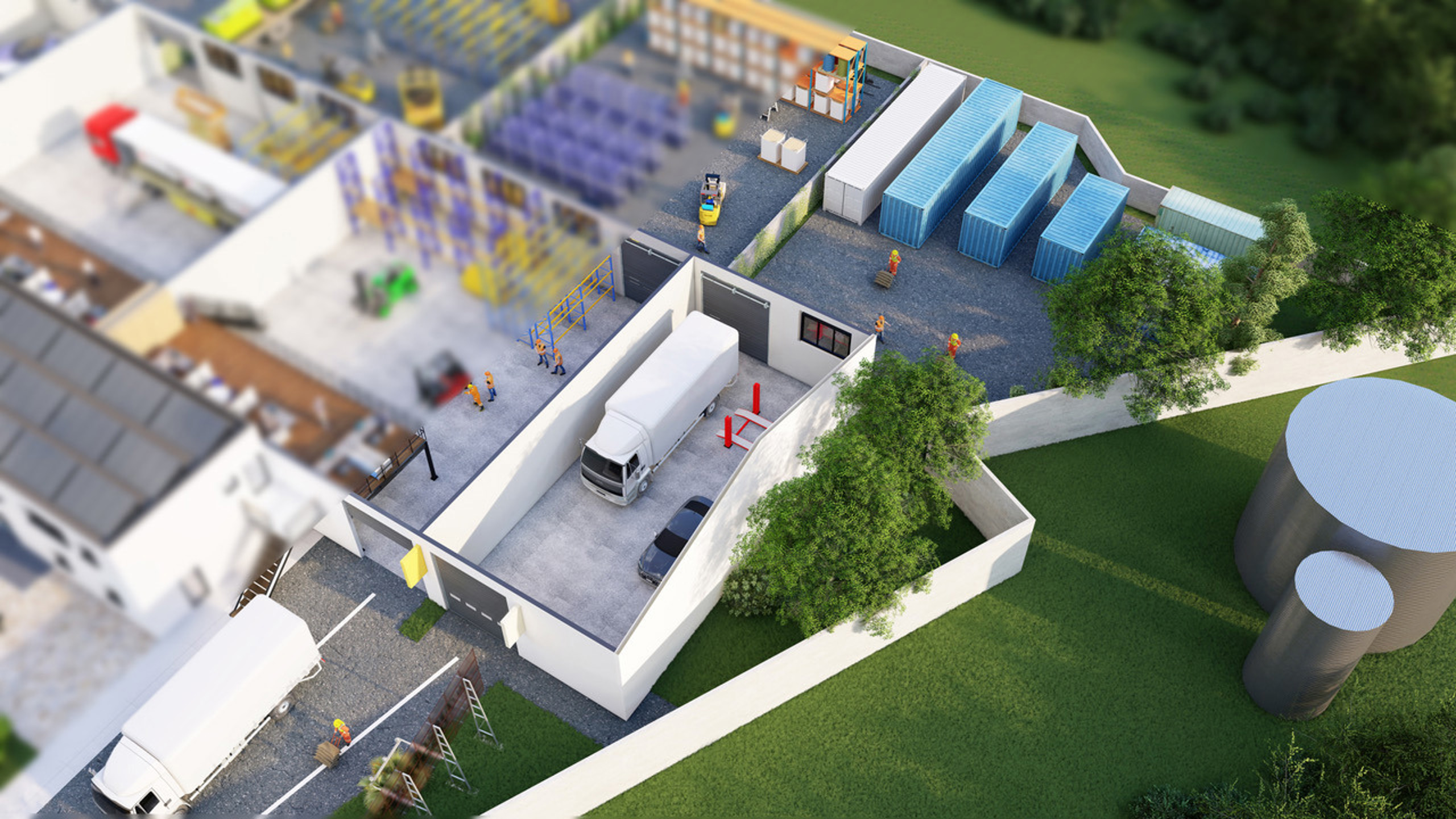 Picture 2 of 3 for Warehouse in Oreye