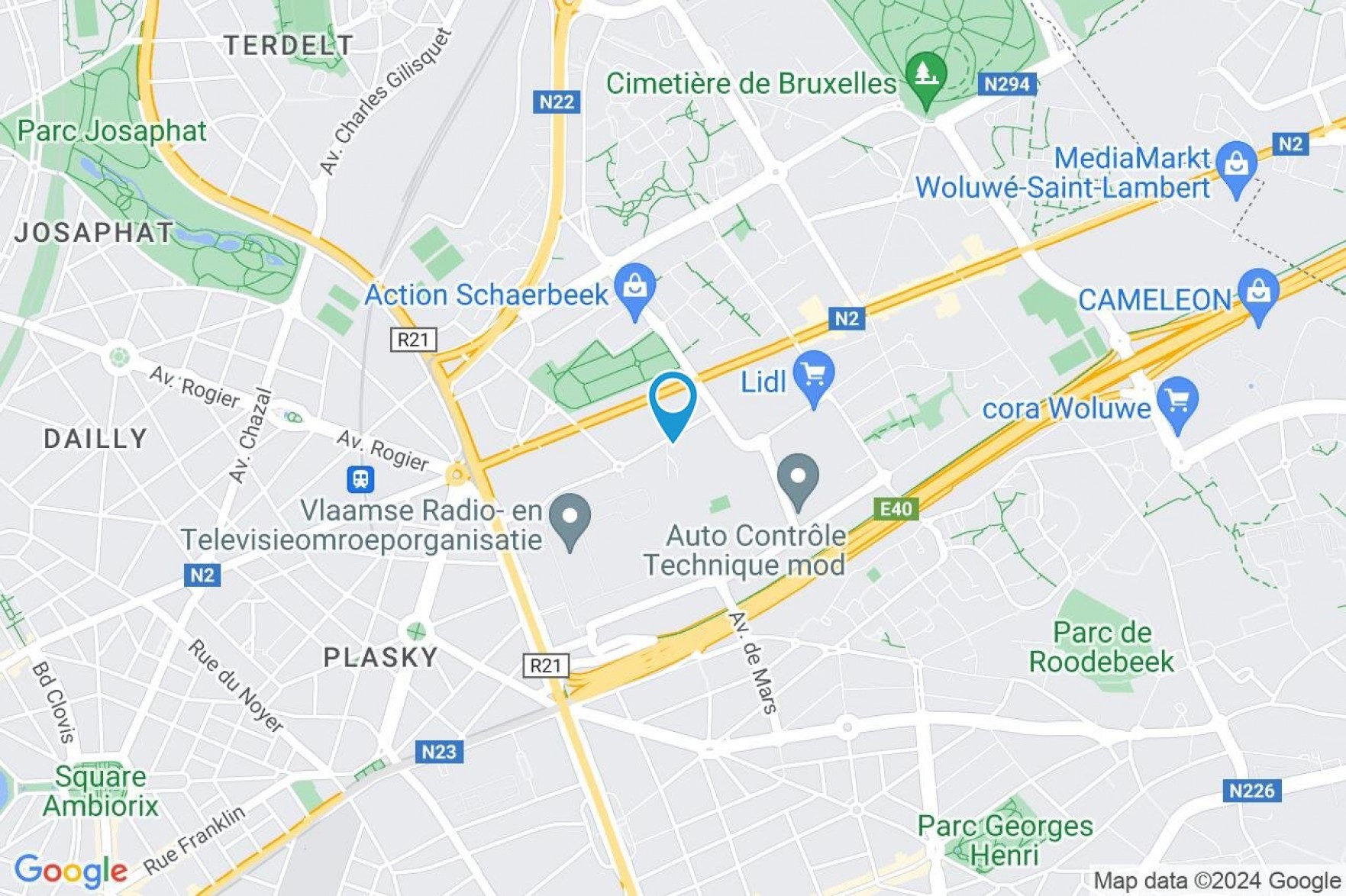 Foto 3 van 3 van Duplex met drie slaapkamers in Schaarbeek