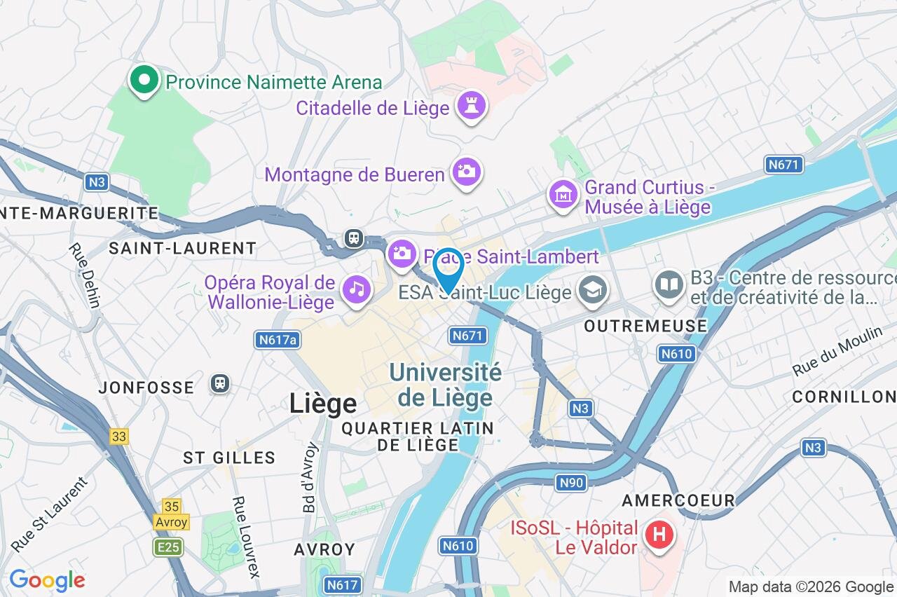 Photo 3 sur 3 pour Appartement d'une chambre à Liège