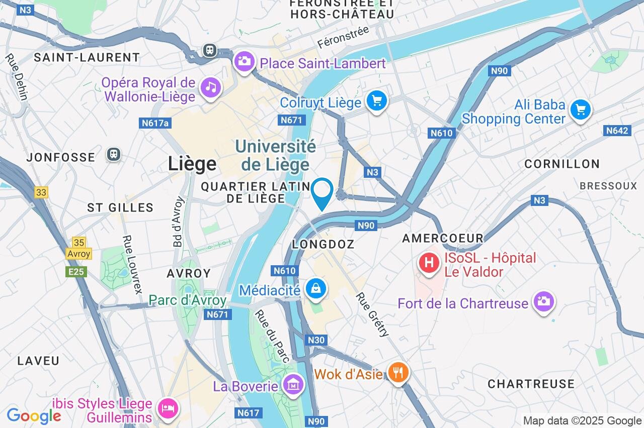 Photo 3 sur 3 pour Appartement d'une chambre à Liège