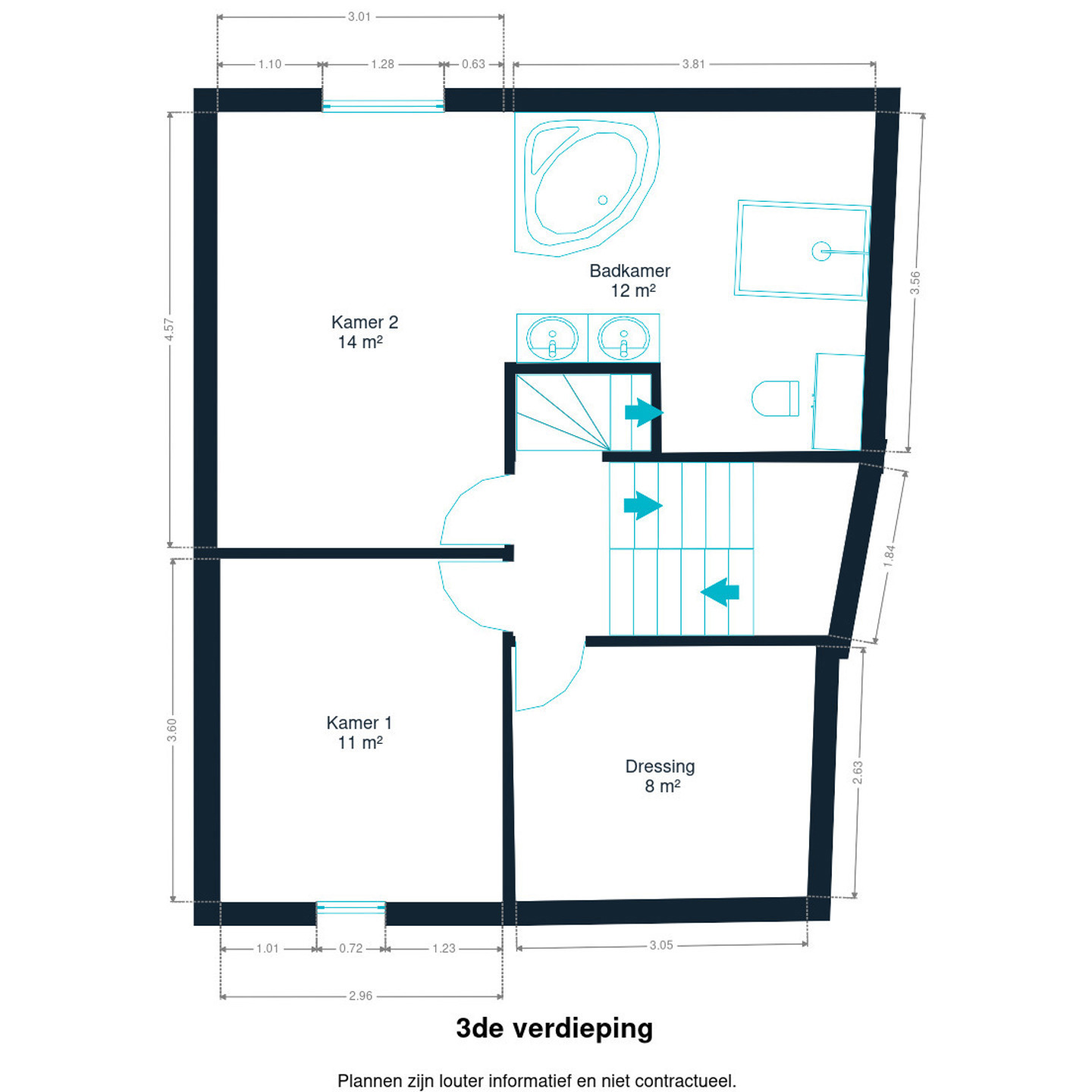 Foto 3 van 4 van Appartementsgebouw met vier slaapkamers in Dilbeek Groot-Bijgaarden