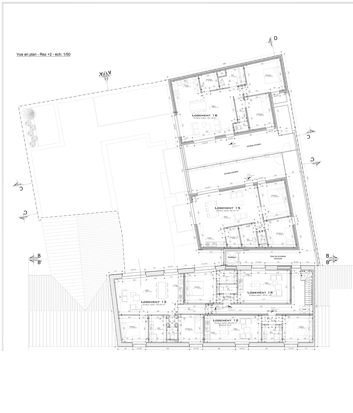 Foto 4 van 4 van Appartementsgebouw met 16 slaapkamers in Ath