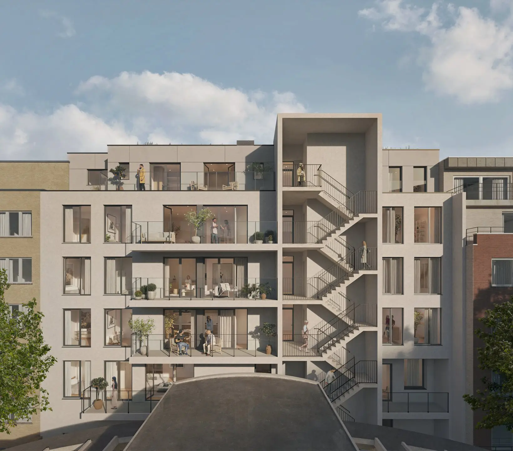 Picture 4 of 4 for Flat with three bedrooms in Evere
