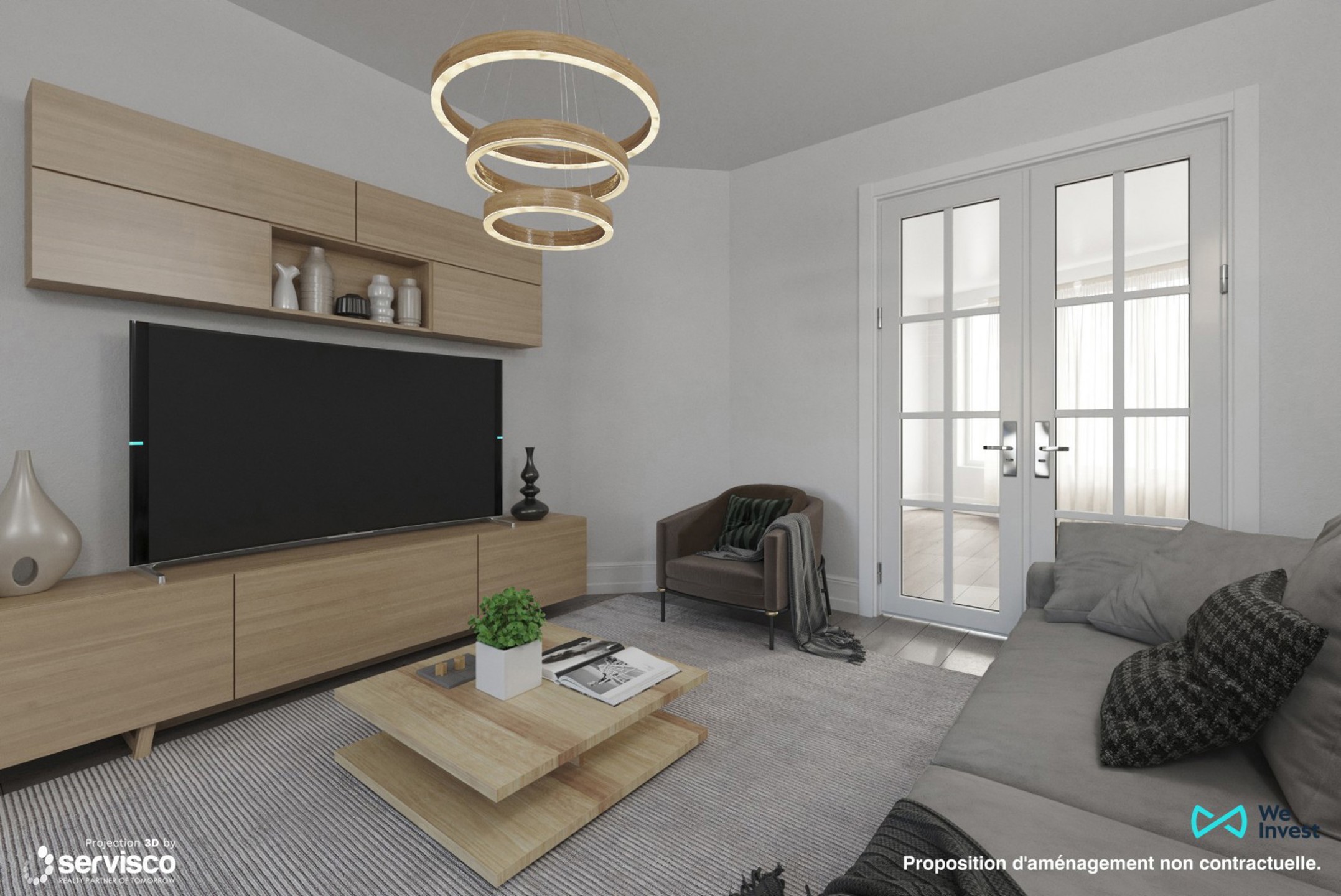 Picture 1 of 5 for Flat with one bedroom in Schaerbeek